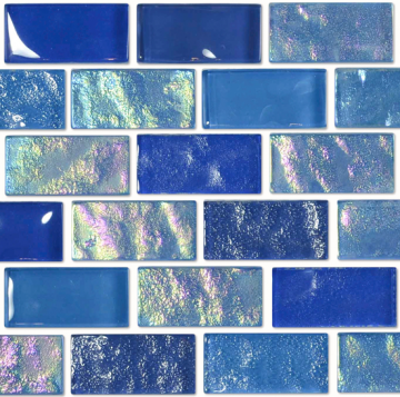 Aquabella Night Life Ballad 1x2 Glass Tile